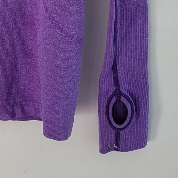 lululemon athletica Swiftly Tech 1/2 Zip Light Purple Size 2-4 - Picture 4 of 7